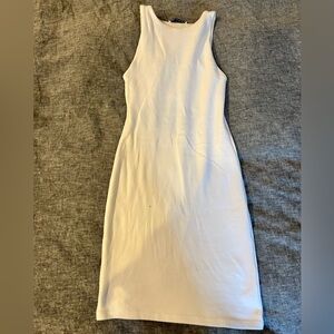 Zara White Bodycon Dress - S